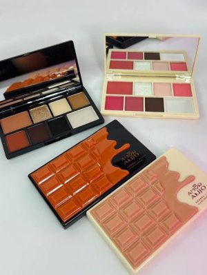 Paleta De Sombra Iluminador Blush Choco Amor Anjo