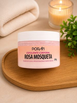 Esfoliante Corporal Porán – Rosa Mosqueta (240g)