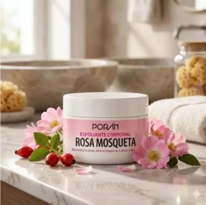 Esfoliante Corporal Porán – Rosa Mosqueta (240g)