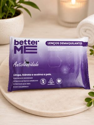 Lenços Demaquilantes Better Me – Antioleosidade