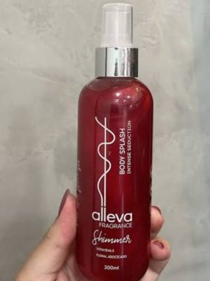 Body Splash Shimmer Intense Seduction Alleva Fragrance