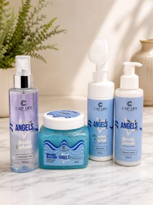 Kit Angels Cap Life Cosméticos – Rotina Completa de Cuidados