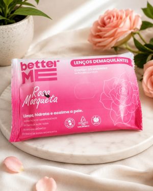Lenços Demaquilantes Better Me – Rosa Mosqueta