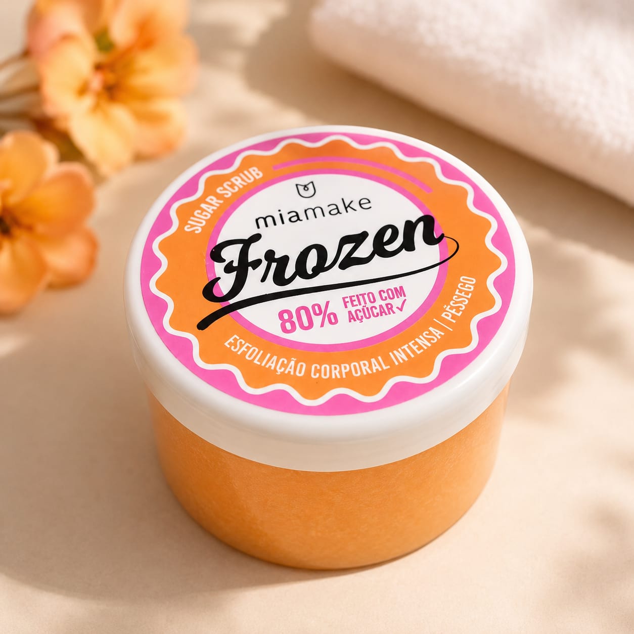 Esfoliante Corporal Intenso Frozen Pêssego da Mia Make - Imagem 2
